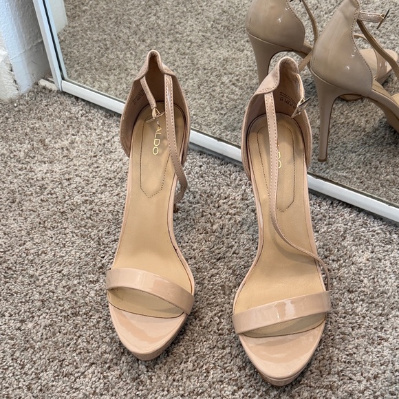 Aldo Shoes - Aldo Women's Blush Patent Heels